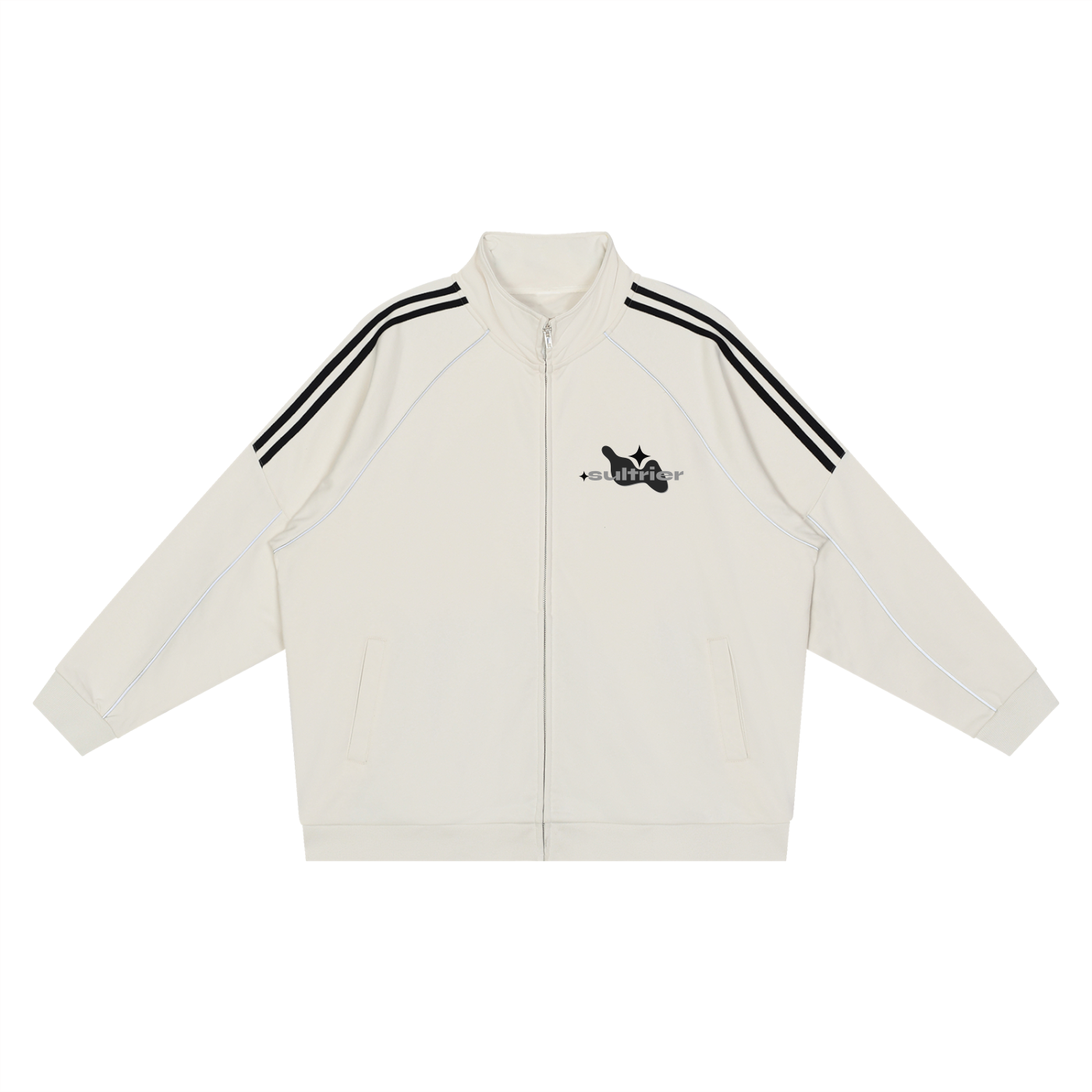 Reflection Striped track fleece