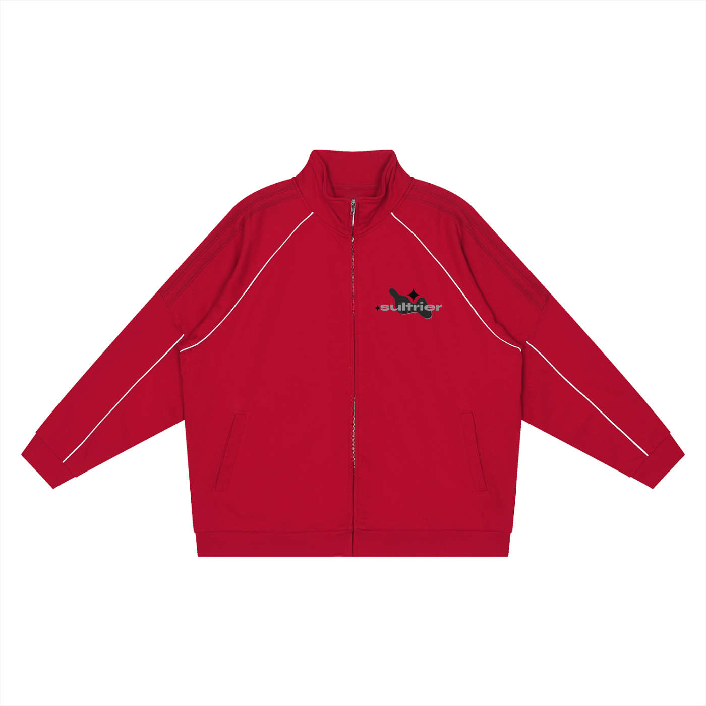 Reflection Striped track fleece