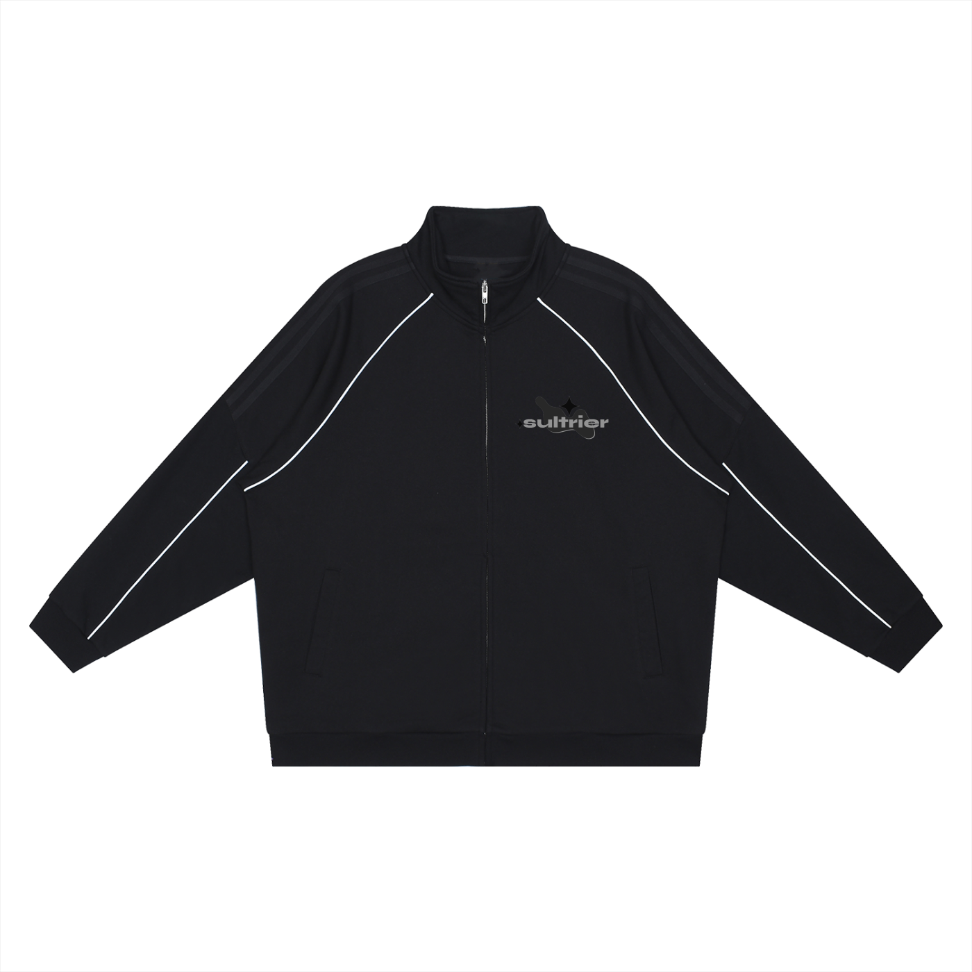 Reflection Striped track fleece