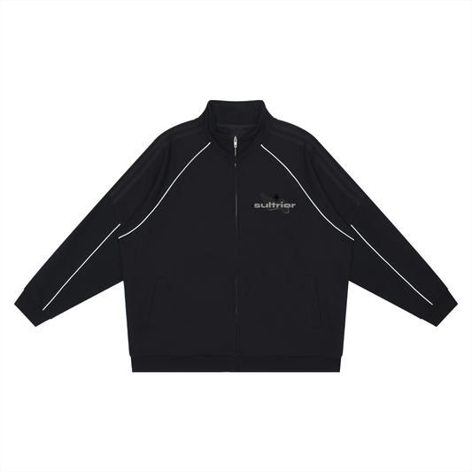 Reflection Striped track fleece
