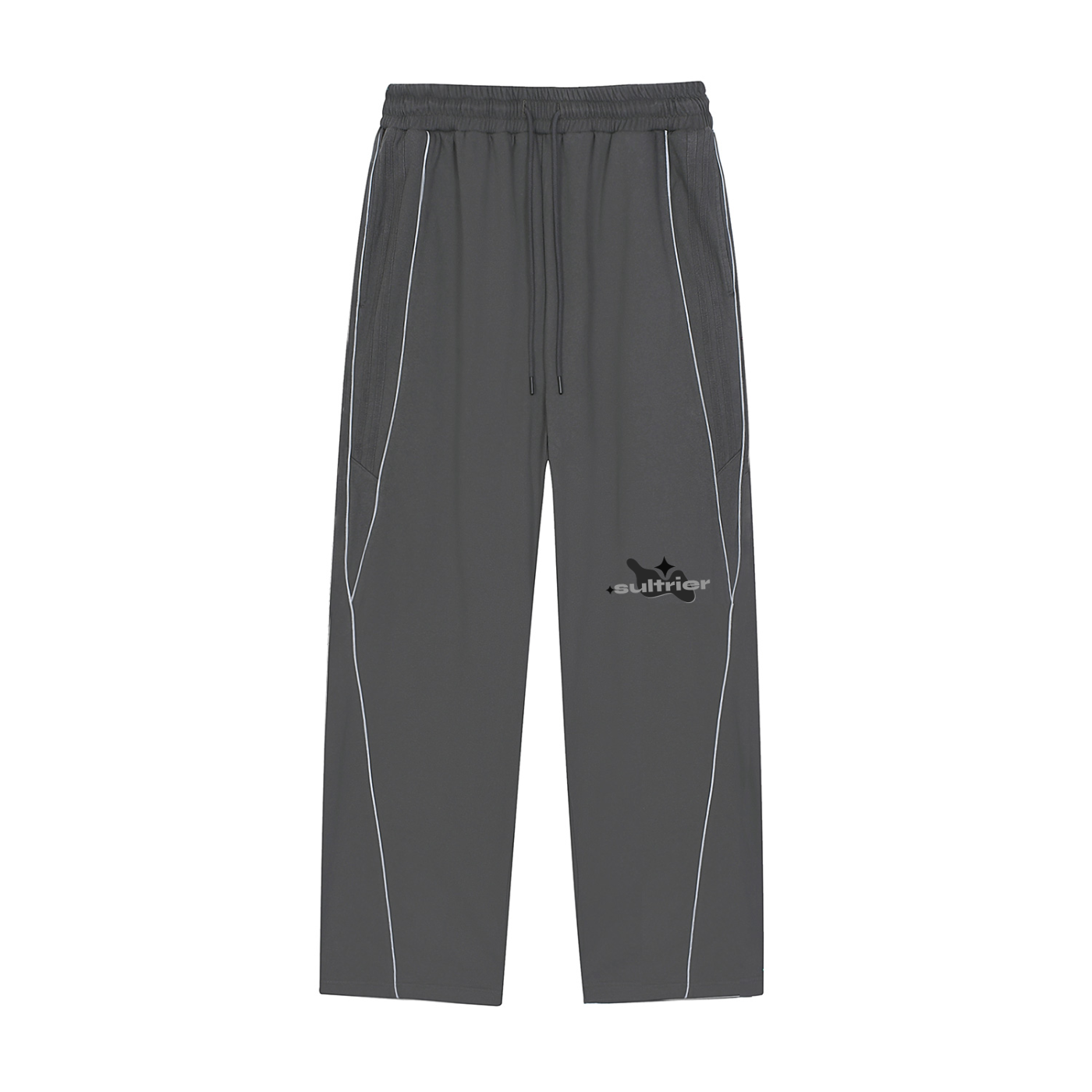 Reflective Striped Sweatpants