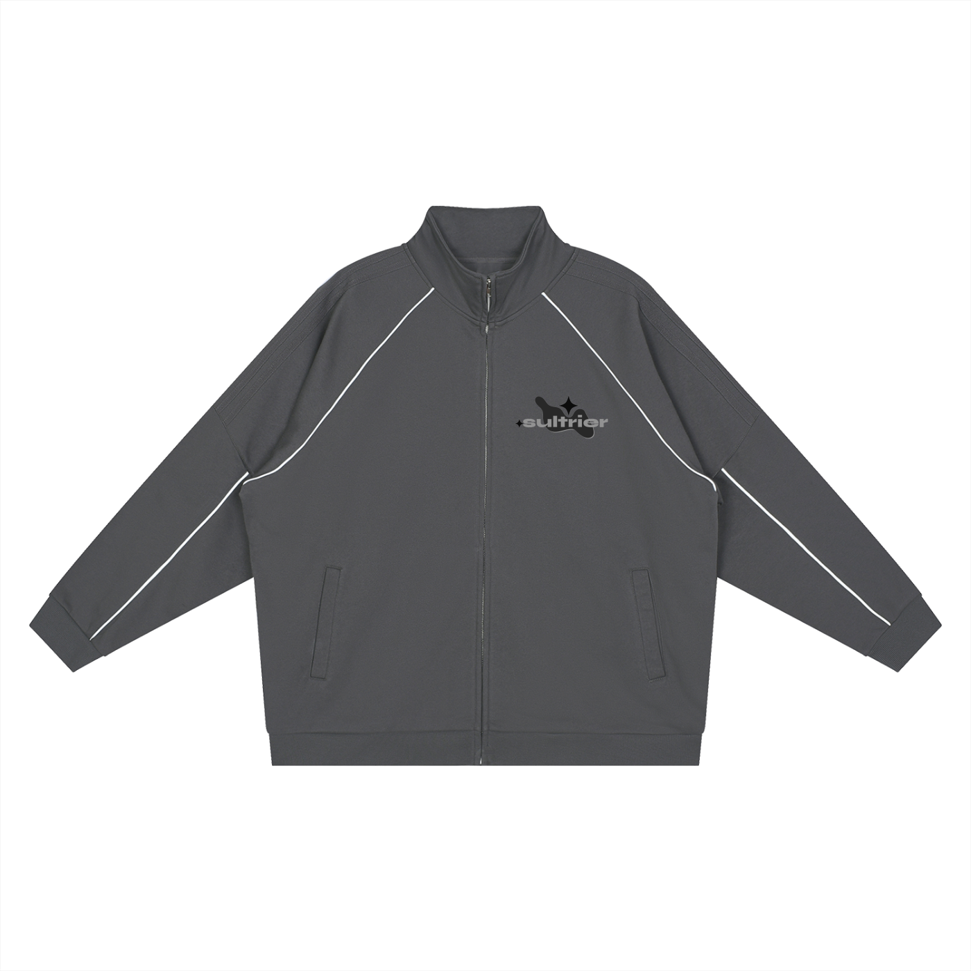Reflection Striped track fleece