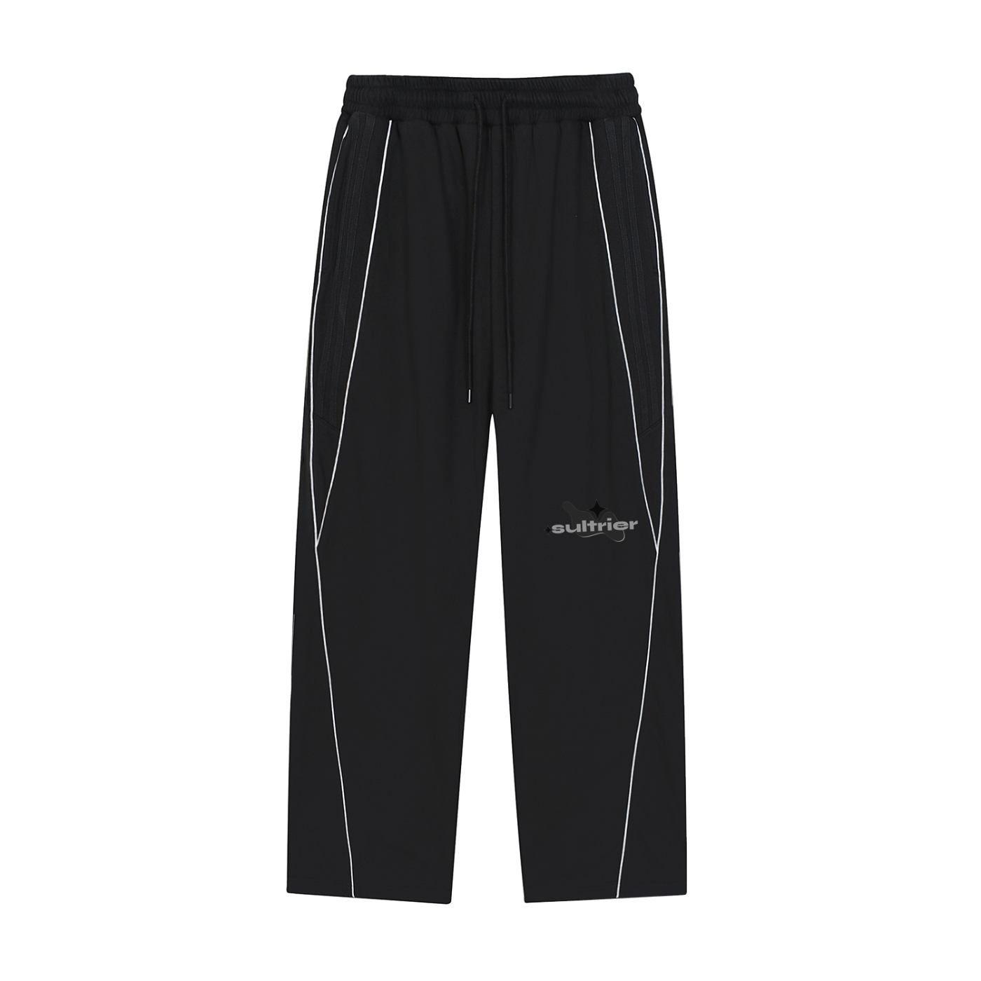 Reflective Striped Sweatpants