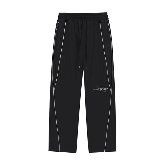 Reflective Striped Sweatpants