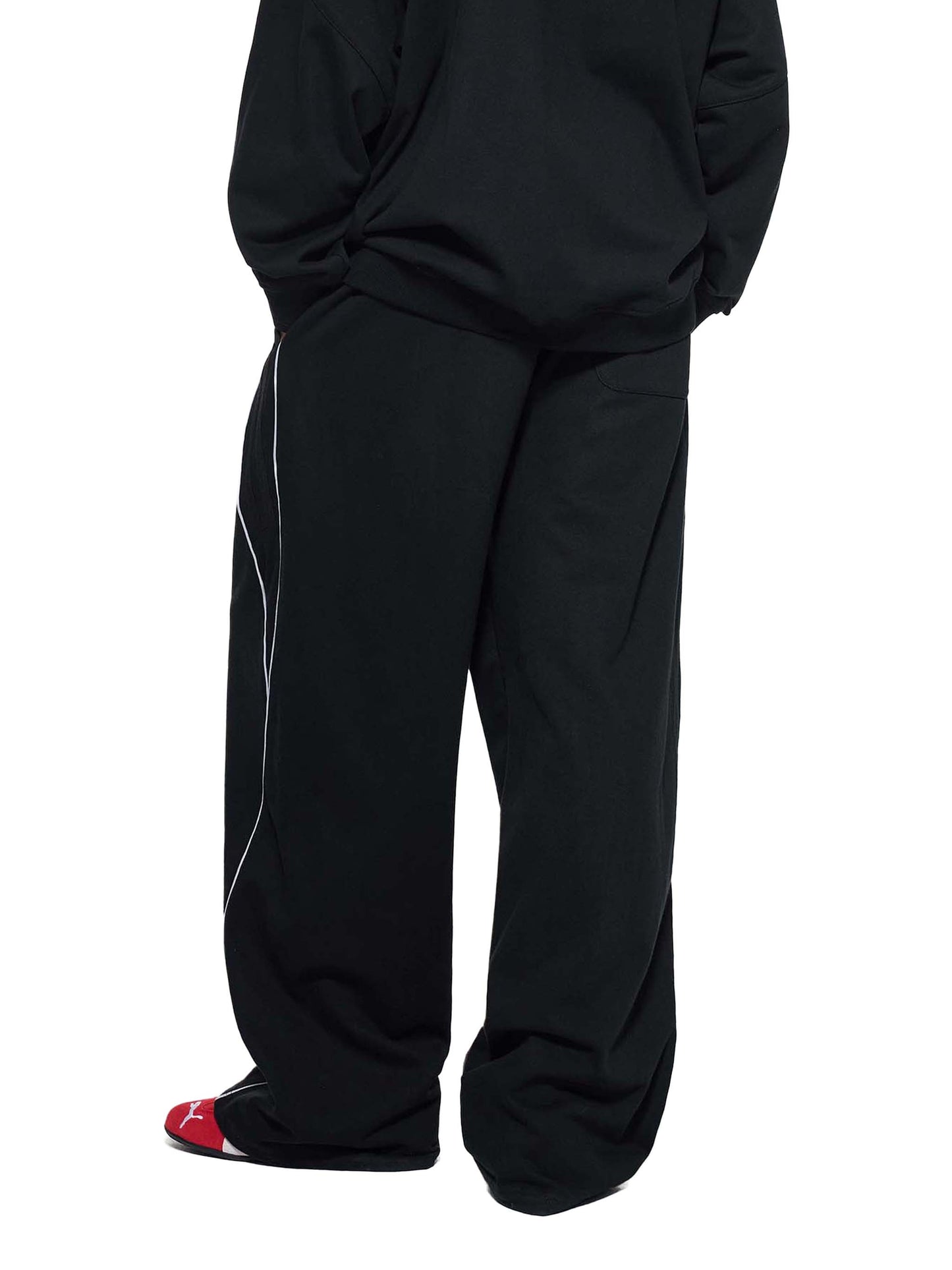Reflective Striped Sweatpants