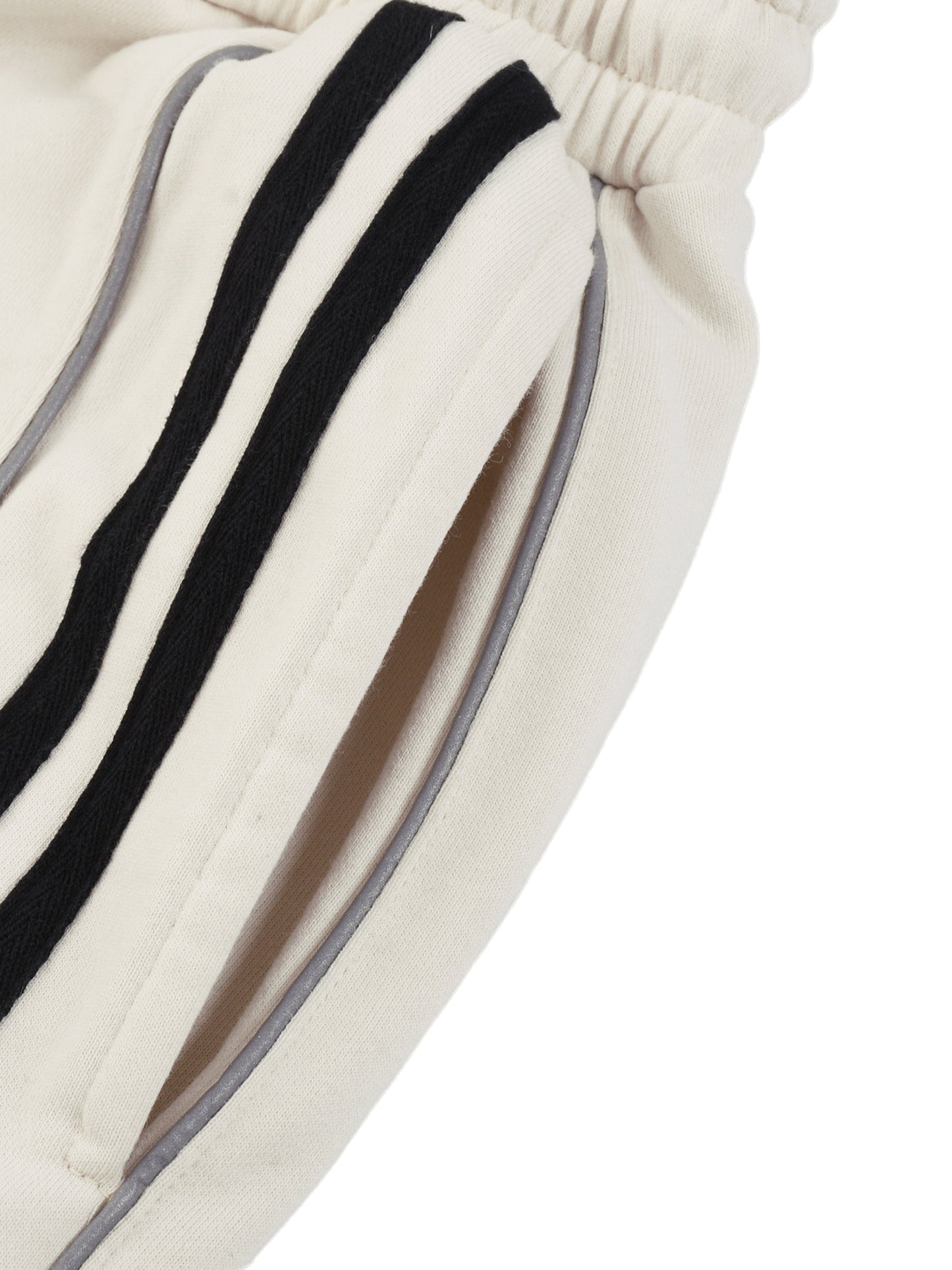 Reflective Striped Sweatpants